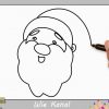Weihnachtsmann Zeichnen Lernen Einfach Schritt Für Schritt 1 - Weihnachten über Weihnachtsmann Malen