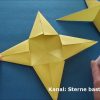 Weihnachtssterne Basteln / Weihnachten Basteln / Einfache Sterne Basteln  Mit Papier für Weihnachtsstern Basteln Einfach