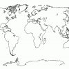 Weltkarte Vorlage - Google-Suche (Mit Bildern) | Weltkarte für Weltkarte Ausmalen