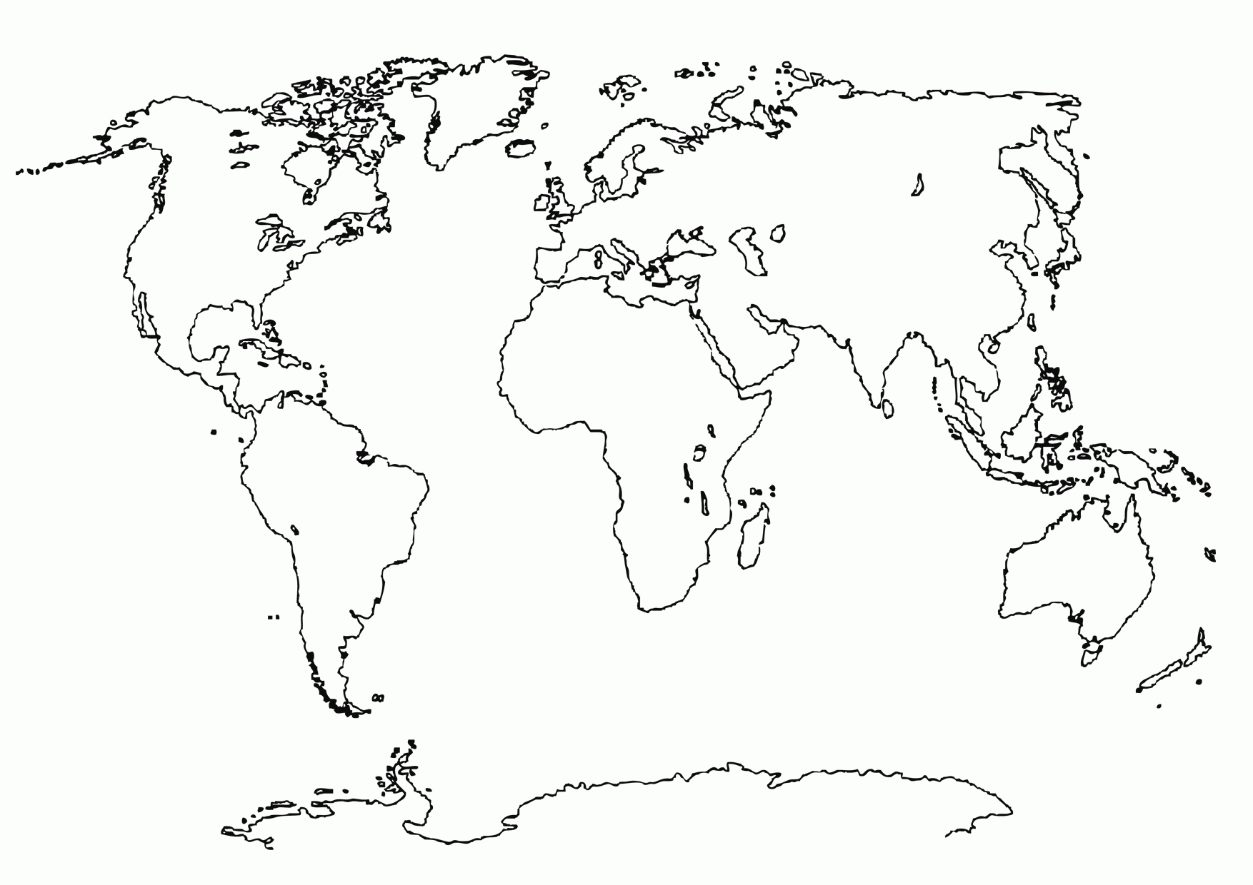 Weltkarte Vorlage - Google-Suche (Mit Bildern) | Weltkarte über Weltkarte Zum Ausmalen
