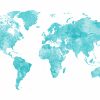 Weltkarte Zum Ausdrucken Oder Für Ihre Wandbild-Gestaltung über Weltkarte Farbig