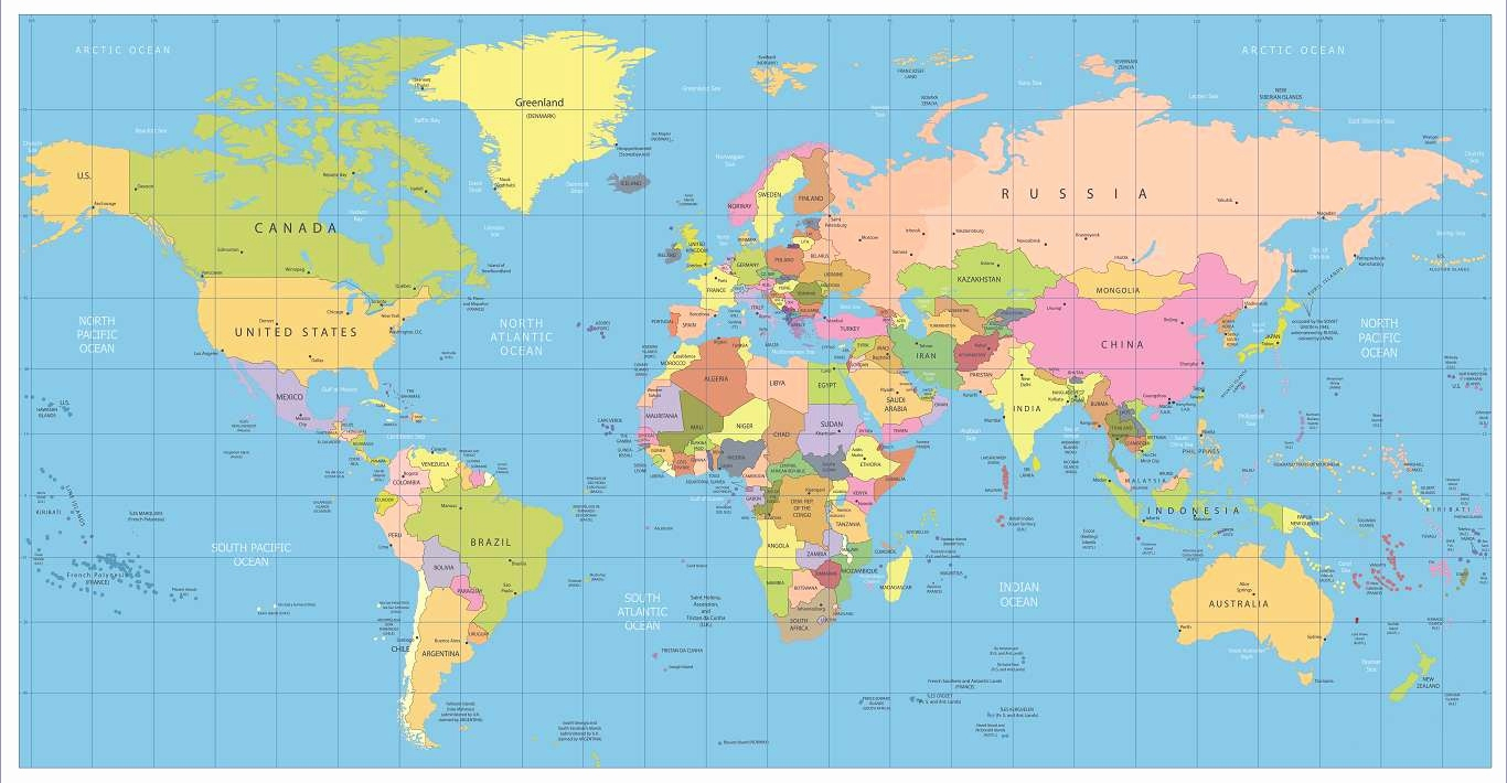 Weltkarte Zum Drucken Einzigartig Inspirierend Weltkarte für Weltkarte Zum Ausdrucken
