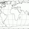 Weltkarten (Mollweide-Projektion) | Landkarten Kostenlos ganzes Ausmalbilder Kontinente