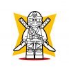 Wie Malt Man Der Lego Ninja Von Ninjago - De.hellokids mit Ninjago Malen
