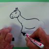Wie Malt Man Ein Pferd? - Zeichnen Für Kinder bestimmt für Wie Malt Man Ein Pferd