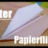 Wie Man Den Besten Papierflieger Der Welt Faltet verwandt mit Papierflieger Bauanleitung Zum Ausdrucken