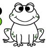 Wie Zeichnet Man Frosch | Zeichnen Und Malen Für Kinder bei Frosch Zum Ausmalen