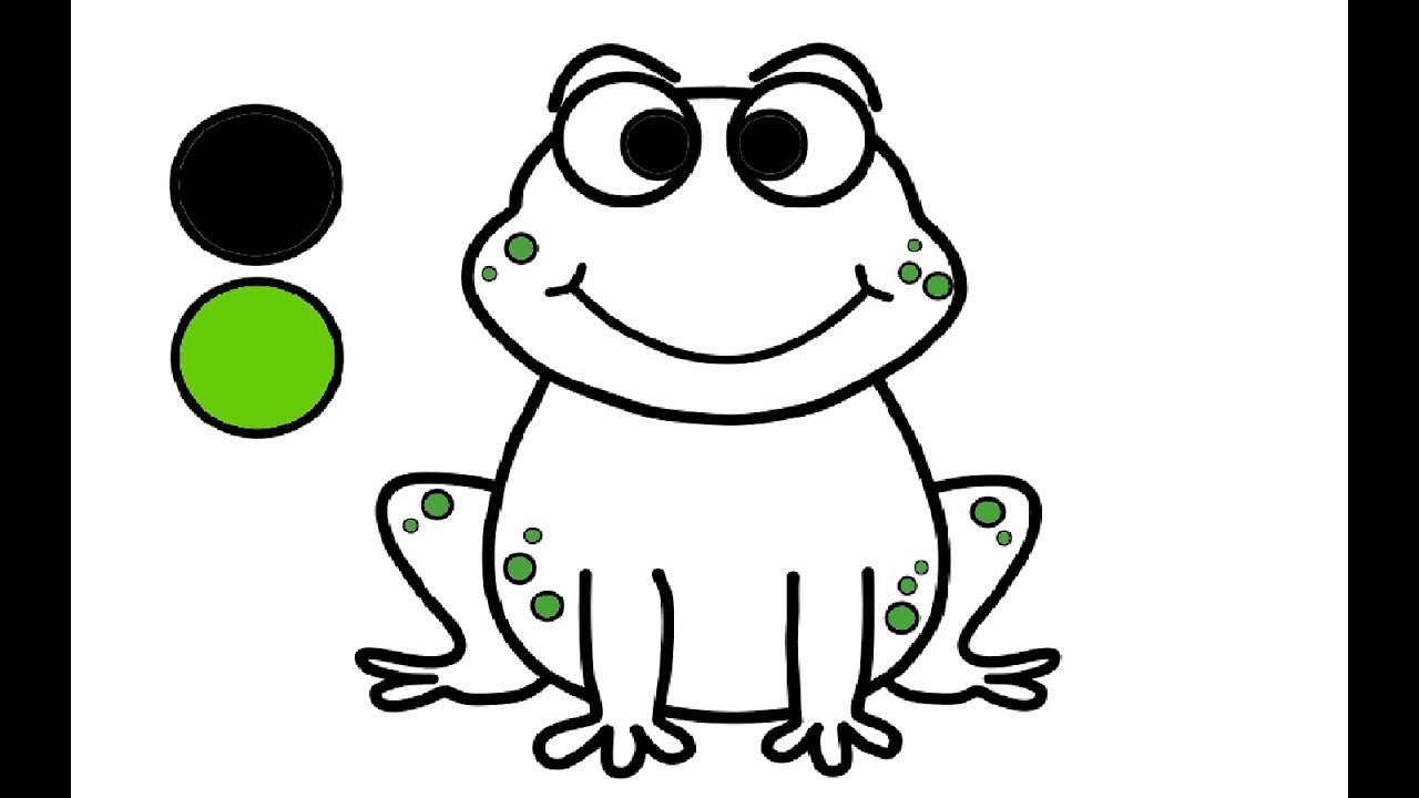 frosch zum ausmalen - kinderbilder.download | kinderbilder