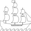 Wie Zeichnet Man Schiff | Zeichnen Und Ausmalen Für Kinder ganzes Schiff Zum Ausmalen