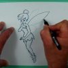 Wie Zeichnet Man Tinker Bell ? Zeichnen Für Kinder für Feen Zeichnen