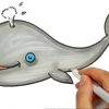 Wie Zeichnet Man Wal - Zeichnen Und Ausmalen Für Kinder innen Wal Zum Ausmalen