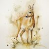 Wild Animals | Rehe Zeichnen, Tierzeichnung, Reh Bilder bestimmt für Reh Zeichnen