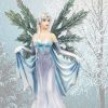 Winter Elfen Figur - Hibernia Mit Eisflügeln | Elfenfiguren mit Elfen Zeichnungen