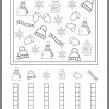 Winter In 2020 (Mit Bildern) | Mathe Für Vorschulkinder innen Vorschule Kindergarten Arbeitsblätter Kostenlos