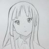 Wir Lernen, Mio Akijamu Aus Anime K-On Vom Einfachen in Anime Zeichnungen Mit Bleistift