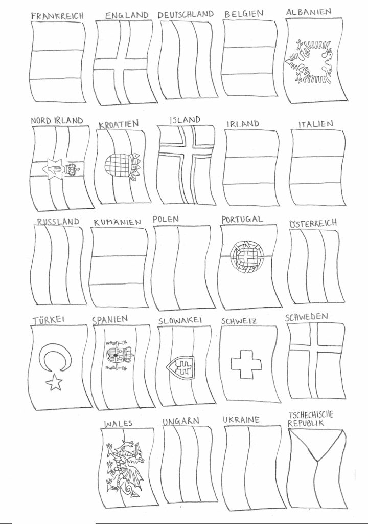 Wm Flaggen Zum Ausmalen - Ausmalbilder Flaggen In 2020 (Mit über Malvorlagen Flaggen