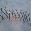 Wunderkerzen-Feuerwerk Im Schnee, Virtuelles Feuerwerk-Labor für Woraus Bestehen Wunderkerzen