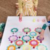 Wurfspiel Blumenwiese | Kinder, Spiele Für Kinder, Spiele mit Spiele Für Vorschulkinder Im Kindergarten