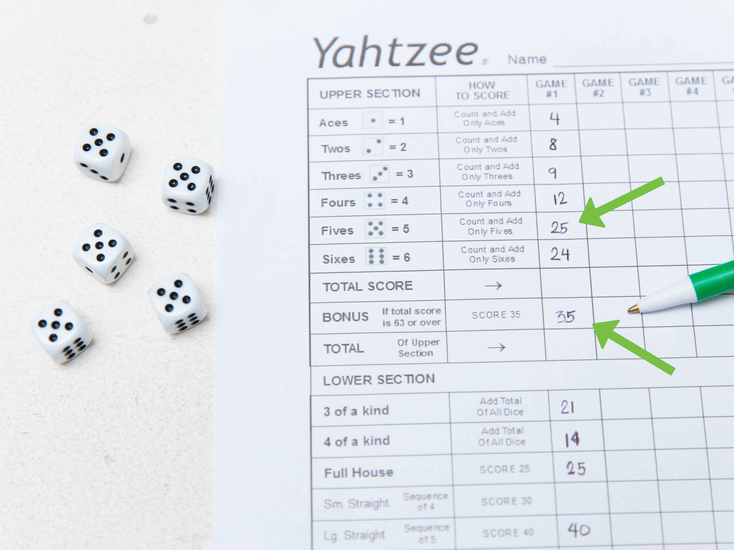 Yahtzee Spielen (Mit Bildern) – Wikihow verwandt mit Mit Wie Vielen Würfeln Spielt Man Kniffel