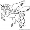 Zauberhafte Einhörner Ausmalen: Ausmalbild Einhorn bei Pegasus Ausmalbilder Zum Ausdrucken