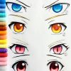 Zeichenvorlage (Mit Bildern) | Manga Augen Zeichnen, Anime ganzes Manga Zeichenvorlagen