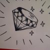 Zeichnen Lernen Für Anfänger. Wie Zeichnet Man Einen Diamanten für Leichte Zeichnungen Für Anfänger