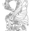 Zendoodle Coloring: Majestic Dragons (Mit Bildern mit Mandala Drachen