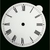 Zifferblatt Weiß Für Uhren Wanduhren Römische Zahlen für Uhr Römische Zahlen
