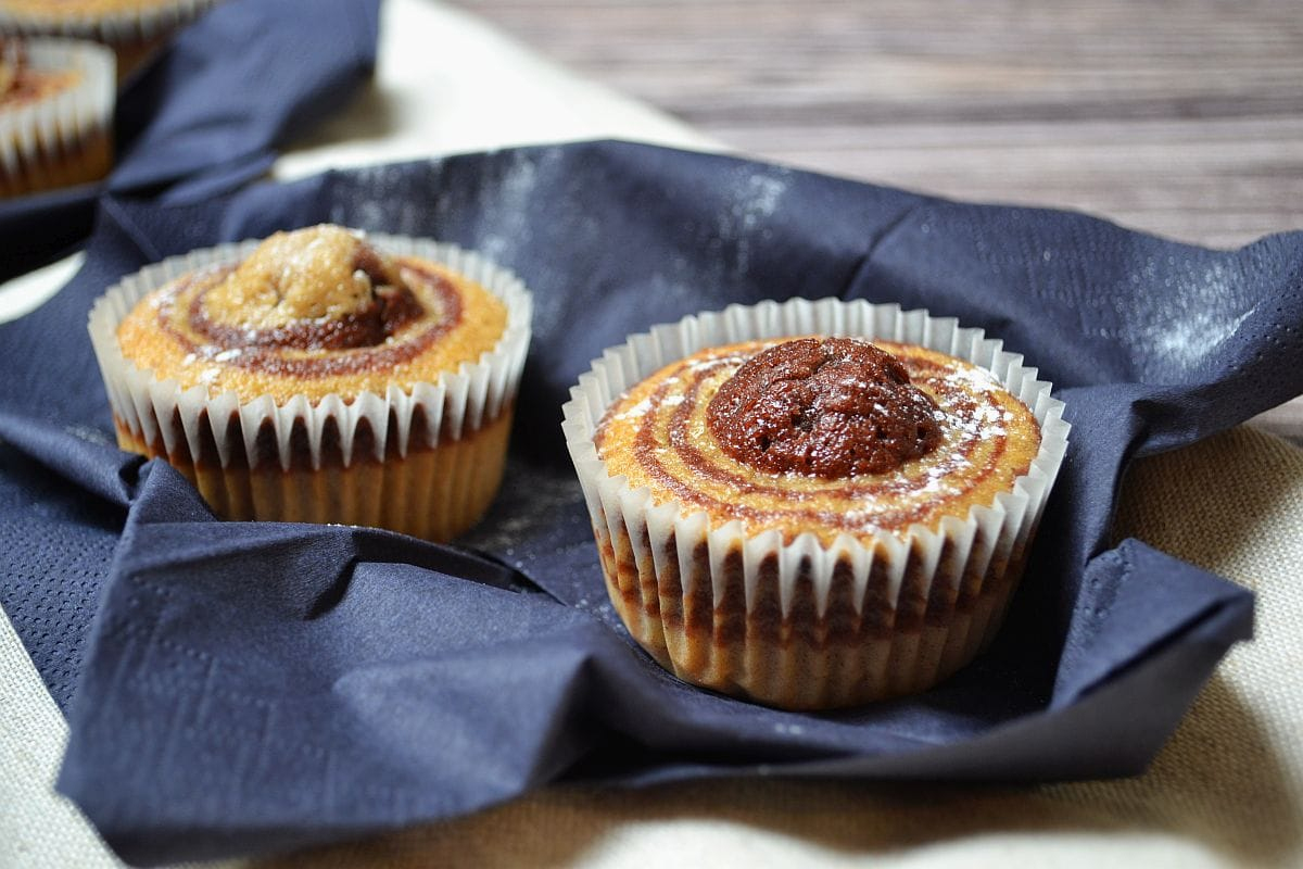Zimt-Schoko Muffins bestimmt für Muffins Rezepte Einfach Schnell Lecker