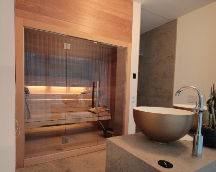 sauna im badezimmer