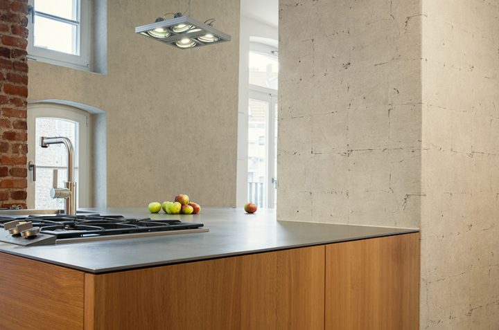 tapeten küche modern