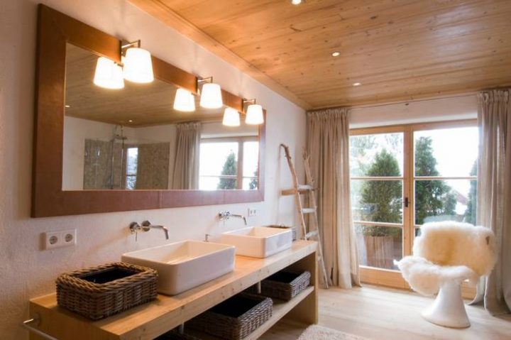 badezimmer landhausstil modern