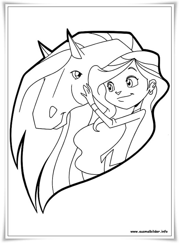 Ausmalbilder Zum Ausdrucken: Ausmalbilder Horseland Kostenlos über Pferde Ausmalbilder Zum Ausdrucken Kostenlos