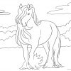 Das Neunte Ausmalbild Mit Pferd - Kostenlos bestimmt für Ausmalbilder Pferde Mit Reiterin Kostenlos
