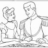 Ausmalbild Cinderella Und Der Prinz Auf Dem Fest Kostenlos für Ausmalbilder Prinzessin Und Prinz