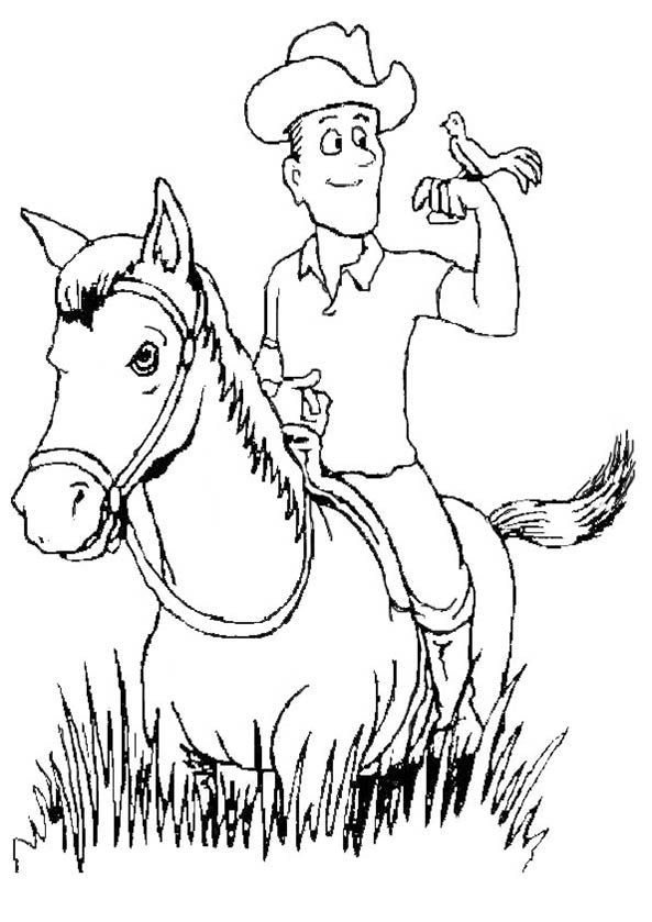 Ausmalbild in Bilder Zum Ausmalen Pferde Kostenlos