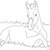 Ausmalbild Mit Pferd - Fohlen | Ausmalbilder Pferde ganzes Ausmalbilder Pferde Ausdrucken
