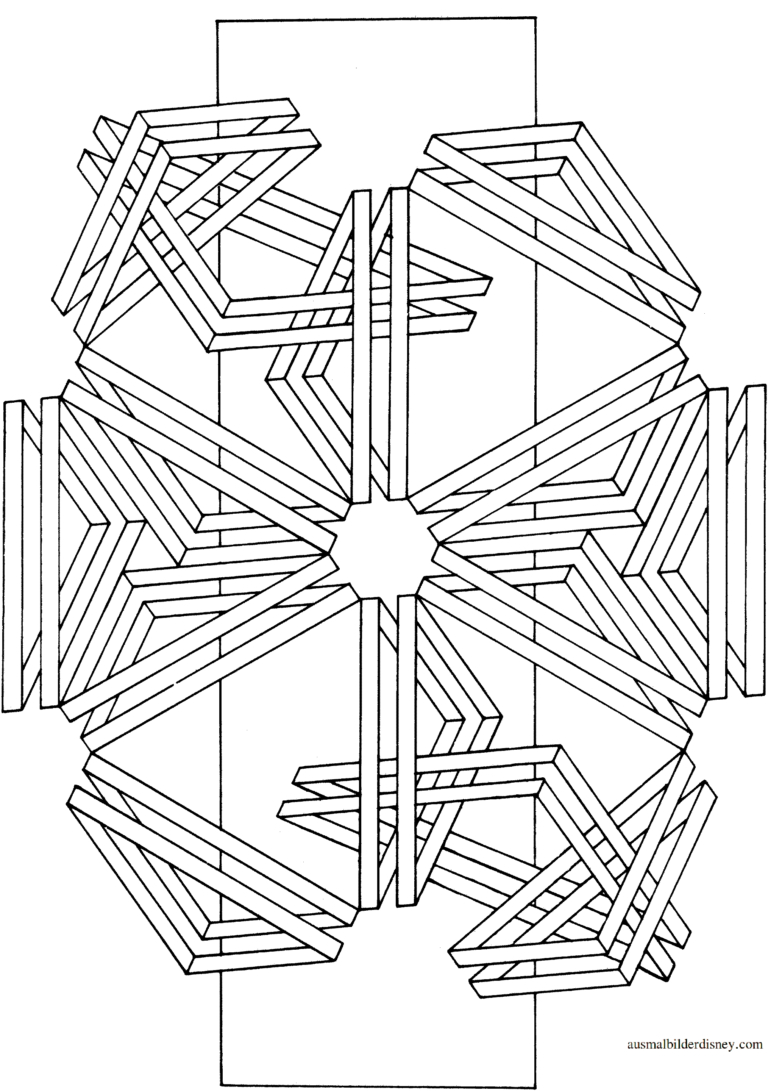 Ausmalbild Optische Täuschung Kostenlos Zum Ausdrucken verwandt mit Optische Täuschungen Ausmalbilder