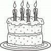 Ausmalbild Torte - Malvorlagen verwandt mit Ausmalbilder Geburtstagstorte