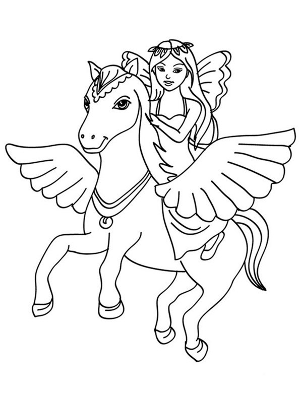 Ausmalbild verwandt mit Feen Bilder Zum Ausdrucken Kostenlos