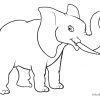 Ausmalbilder Elefant - Malvorlagen Kostenlos Zum Ausdrucken mit Ausmalbild Elefant Kostenlos
