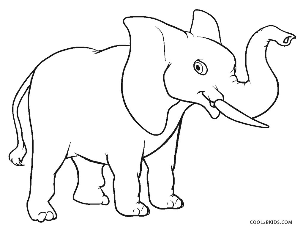 Ausmalbilder Elefant - Malvorlagen Kostenlos Zum Ausdrucken mit Ausmalbild Elefant Kostenlos
