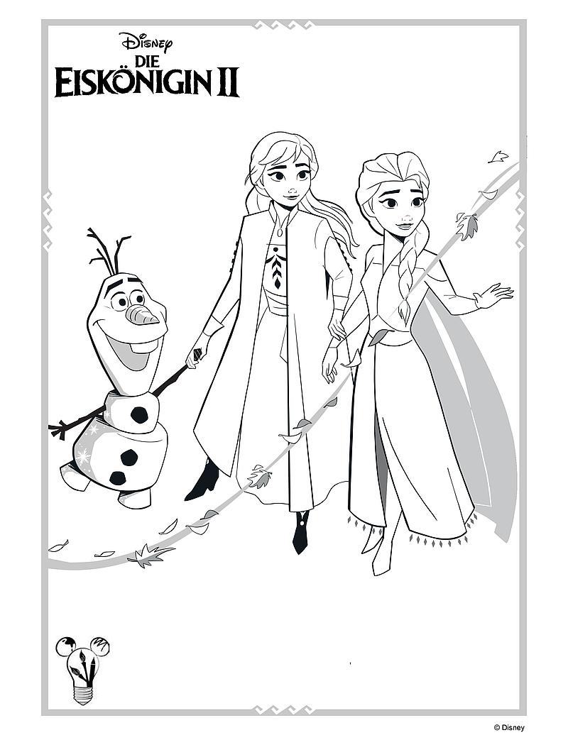 Ausmalbilder Kostenlos Disney Eiskönigin | Kinder Ausmalbilder in Ausmalbilder Disney Eiskönigin