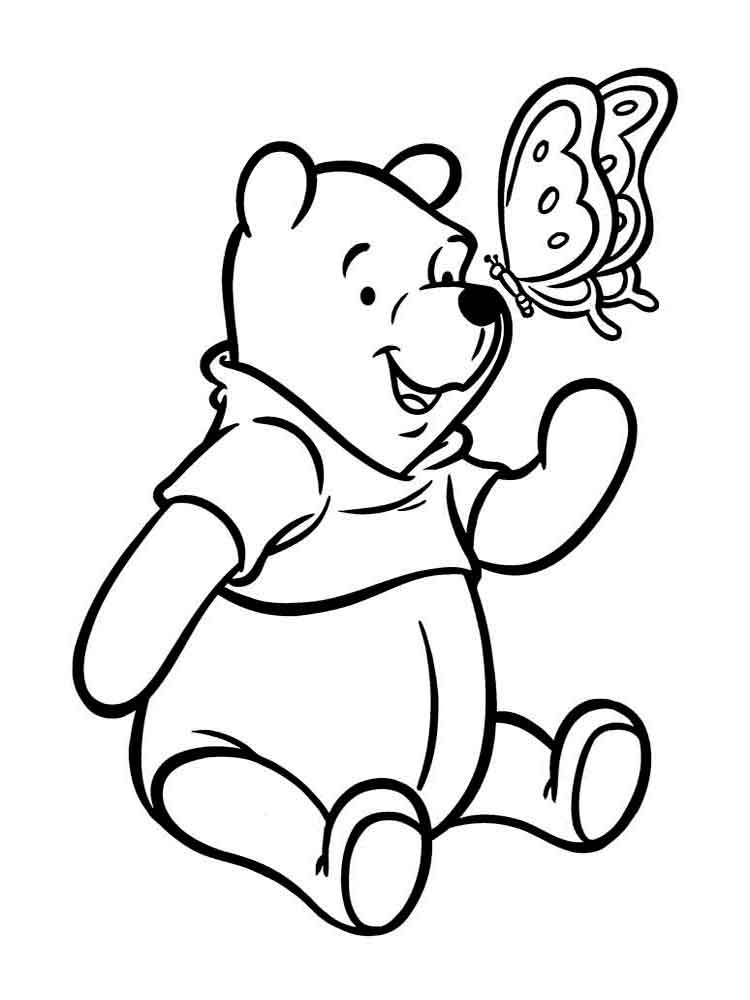 Ausmalbilder Winnie Puuh - Malvorlagen Kostenlos Zum für Winnie Pooh Bilder Zum Ausmalen