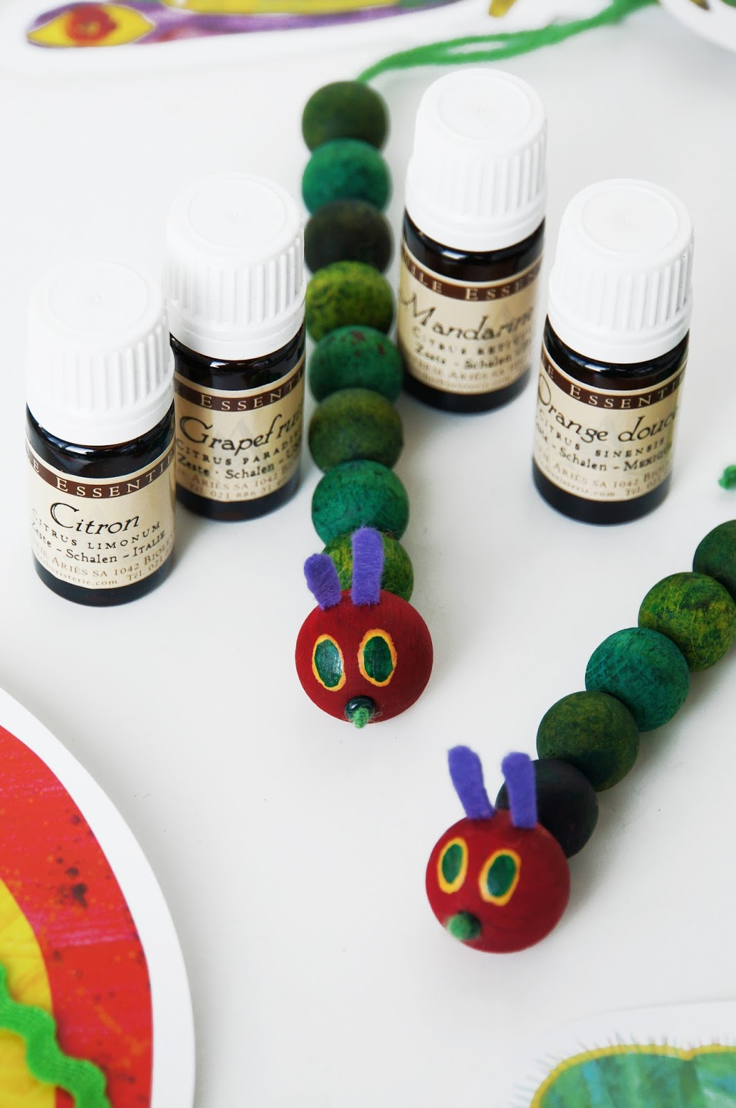 Basteln Malen Kuchen Backen: Raupe-Nimmersatt-Party* bei Raupe Nimmersatt Basteln Mit Kindern