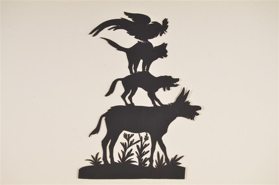 Bremer Stadtmusikanten Kunst Grundschule - Lunna bei Ausmalbilder Bremer Stadtmusikanten