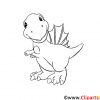 Dinosaurier - Ausmalbilder Für Kinder bestimmt für Dino Zeichnen Einfach Kinder