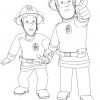 Feuerwehrmann Sam Ausmalbilder - Sam Im Einsatz über Bilder Zum Ausmalen Feuerwehr