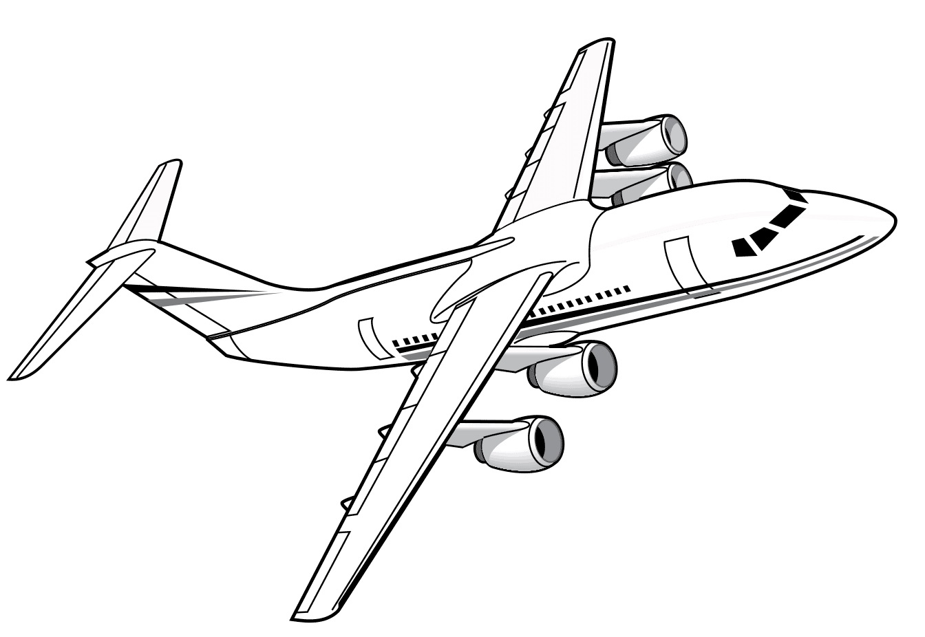 Flugzeug Zum Ausdrucken - Malvorlagen And Coloring mit Ausmalbild Flugzeug Kostenlos