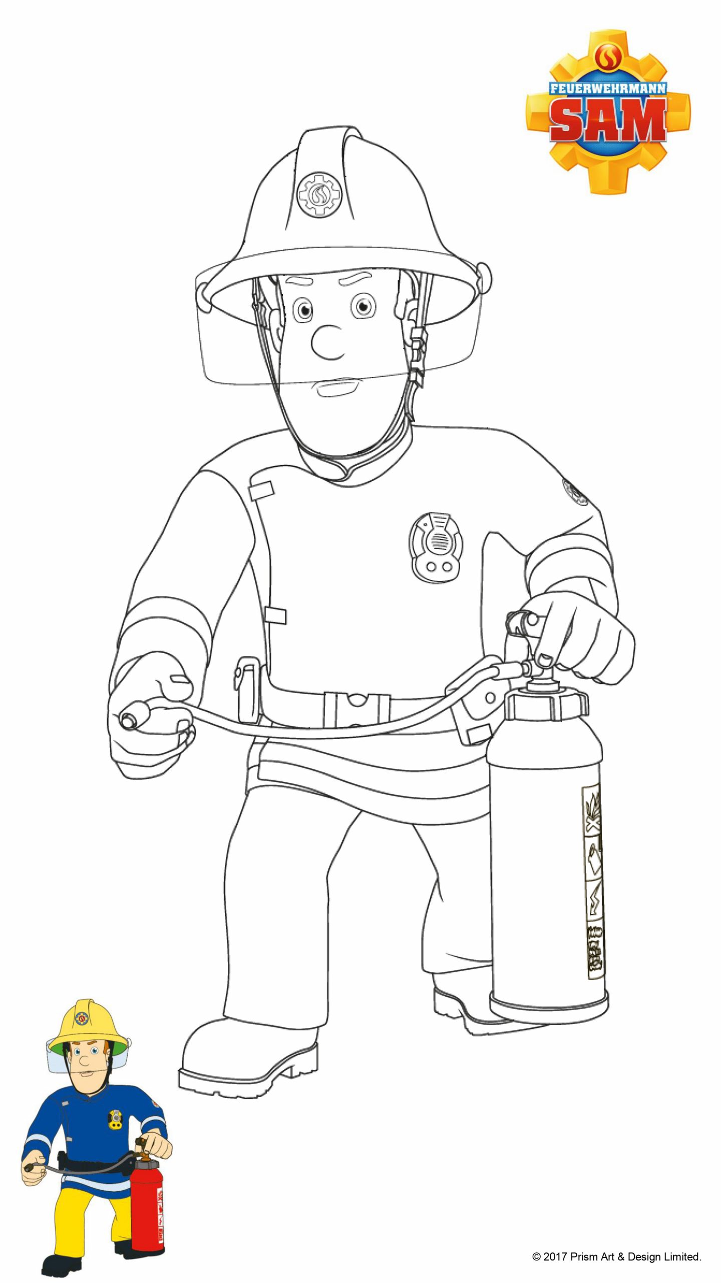 Genial Feuerwehrmann Sam Ausmalbilder Kostenlos Drucken bestimmt für Bilder Zum Ausmalen Feuerwehr